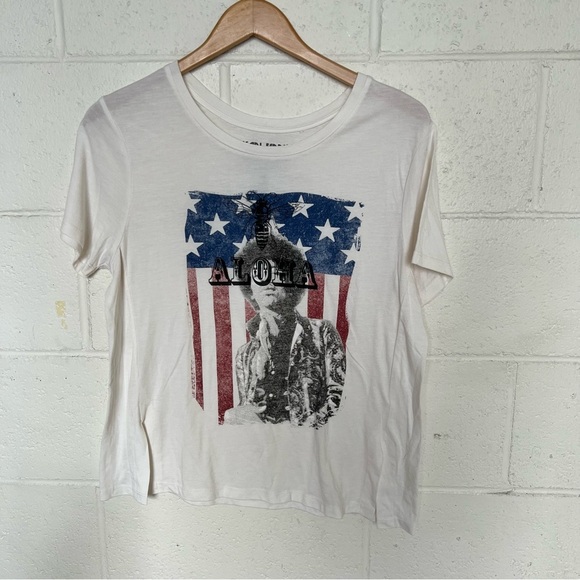 Karl Ferris Collection & Muu Muu Heaven Jimi Hendrix Aloha T-Shirt-Medium - Picture 1 of 5